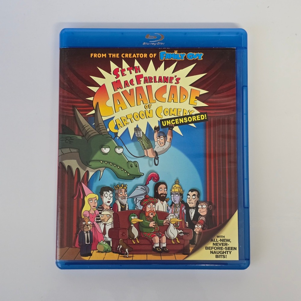 Seth MacFarlane Cavalcade of Cartoon Comedy Blu-ray Uncensored Multicolor Adult